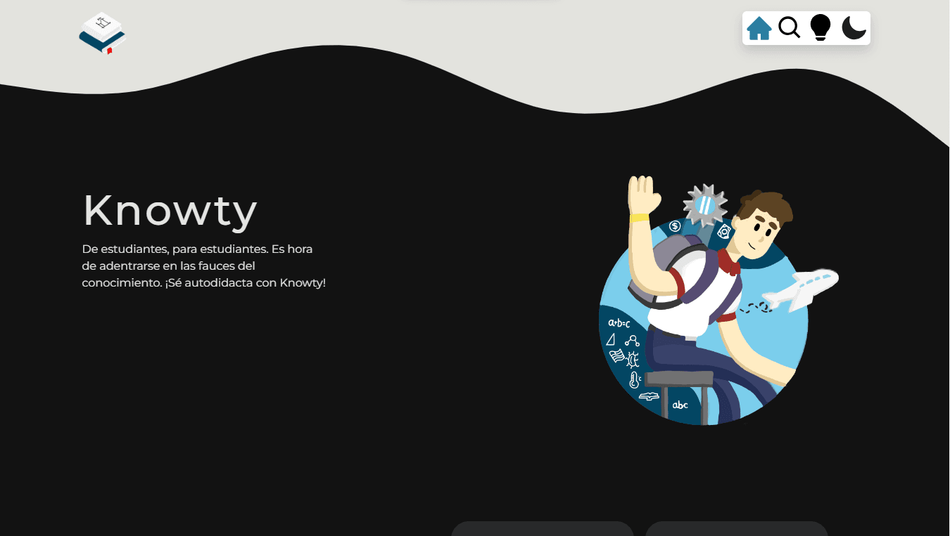 Knowty project screenshot